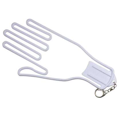 1pc Golf Gloves Stretcher Holder Keeper Hanger Gloves Support Frame Holder Rack Dryer Shaper Accessories Plastic with Metal Buck