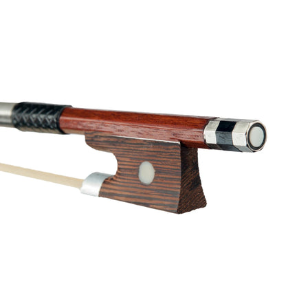 NAOMI 4/4 3/4 1/2 1/4 1/8 Violin Bow Brazilwood Fiddle Bow Violin Parts Accessories Student Bow Beginner Use