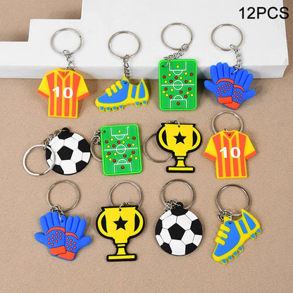 Soccer Party Favors Football Theme Bracelets Keychain Pin Ball Maze Game Toys Kids Birthday Party Pinata Fillers Christmas Gift