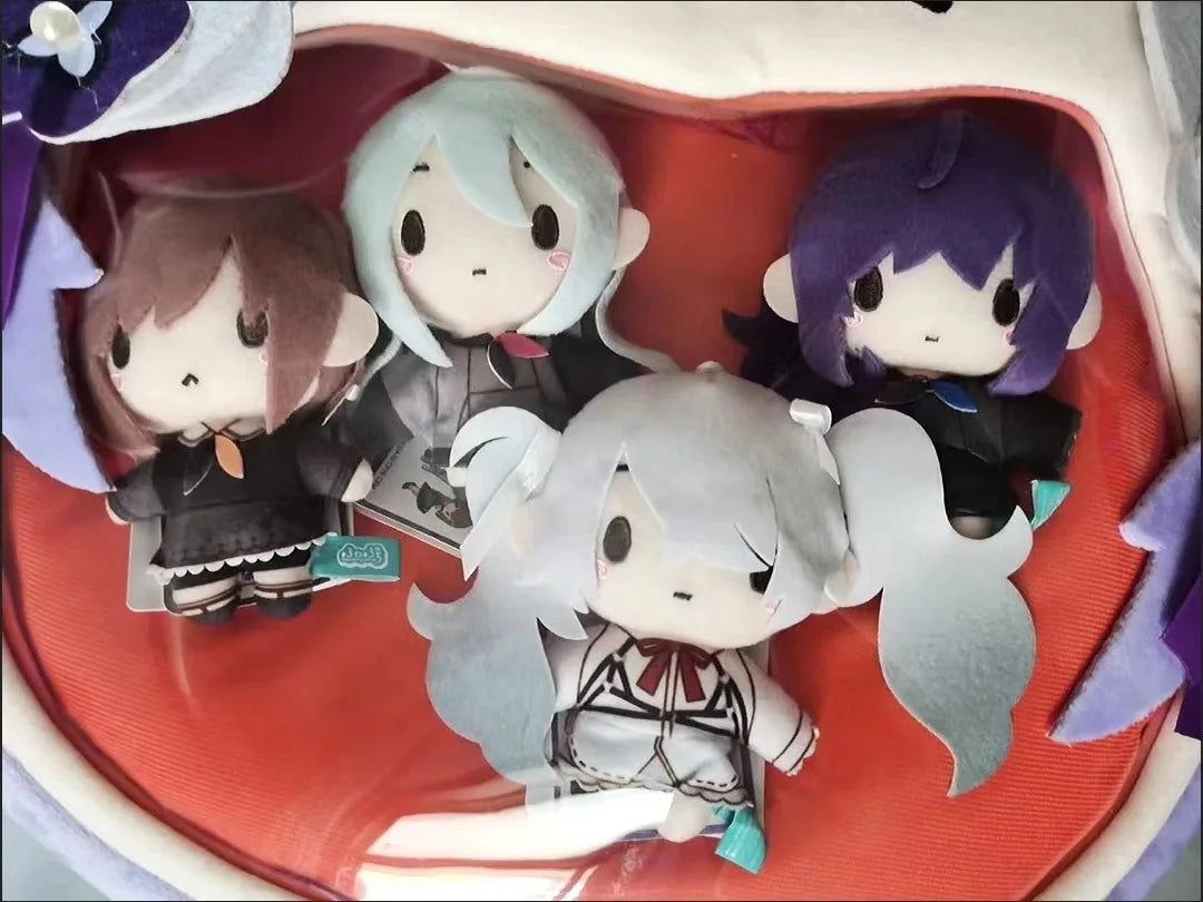 10cm Pjsk Plush Keychain Project Sekai Kamishiro Rui Stuffed Plushie Pendant  Yoisaki Kanade Kawaii Backpacks Ornaments Toy Gift