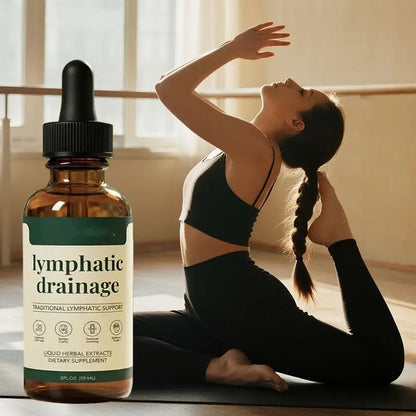 Lymphatic Drainage Drops Natural Herbal Lymph Support Liquid for Body Swelling Relief and Toxin Elimination 59ml 1/2/3pcs