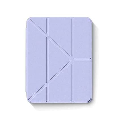 3+Y-fold Flip Clear Cover For iPad Air 4 5 6 7 11 For Air 2 9.7 Pro 11 Mini 6 7 Start Case For 10th 11th Gen 2025 7/8/9 10.2