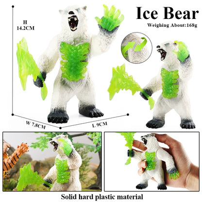 Oenux Mythical Dinosaur Dragon Tiger Golem Lion Snowmen Cattle Model Action Figures Artistical Decoration Collection Kid  Toy