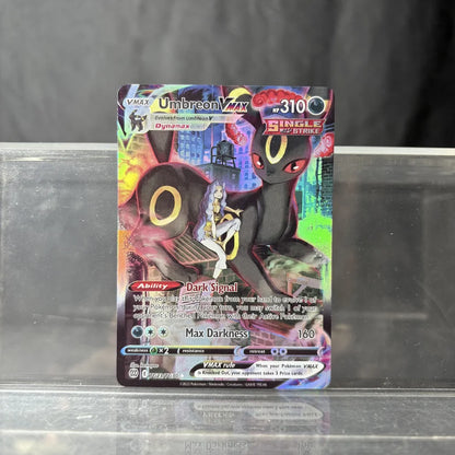 PKM PTCG High Quality Umbreon Vmax Glaceon Vstar Rayquaza Vmax Lono Proxy Foil Cards Game Collection Anime Cards
