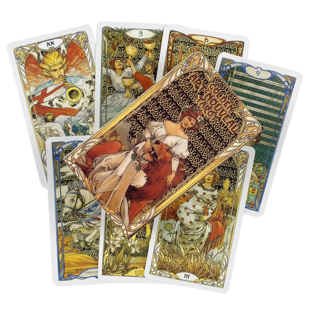Occult Tarot Cards Divination Deck English Versions Edition Oracle Board Playing Game For Party