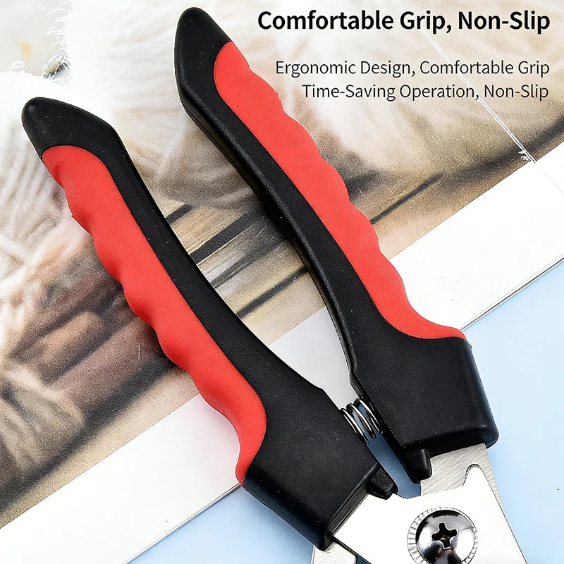 Stainless Steel Pet Nail Clippers Multifunctional Dog Cat Claw Cutter Grooming Tool For All Breed Dog Cat Pet Grooming Accessori