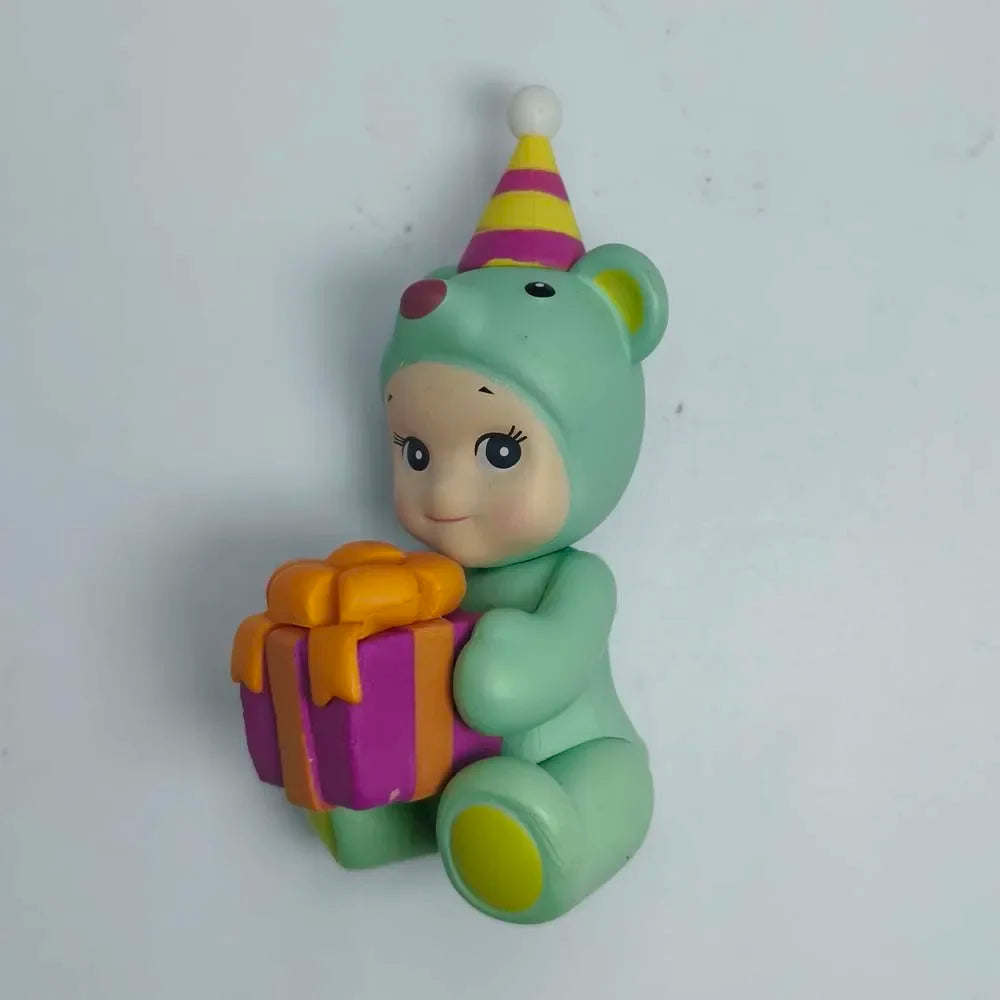 Sonny Angel Birthday Gift Bear Series Blind Box Animal Anime Figure Ornaments Cute Doll Fans Desktop Car Ornament Xmas Gift
