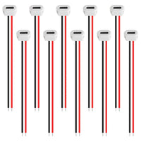 10pcs white