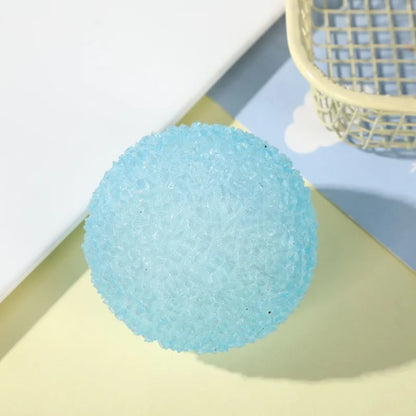 Ice Ball Maltose Squishy Toys Blue Mochi Sensory Fidgets Toy Simulated Transparent Anti Stress Slow-rebound Decompression Toy