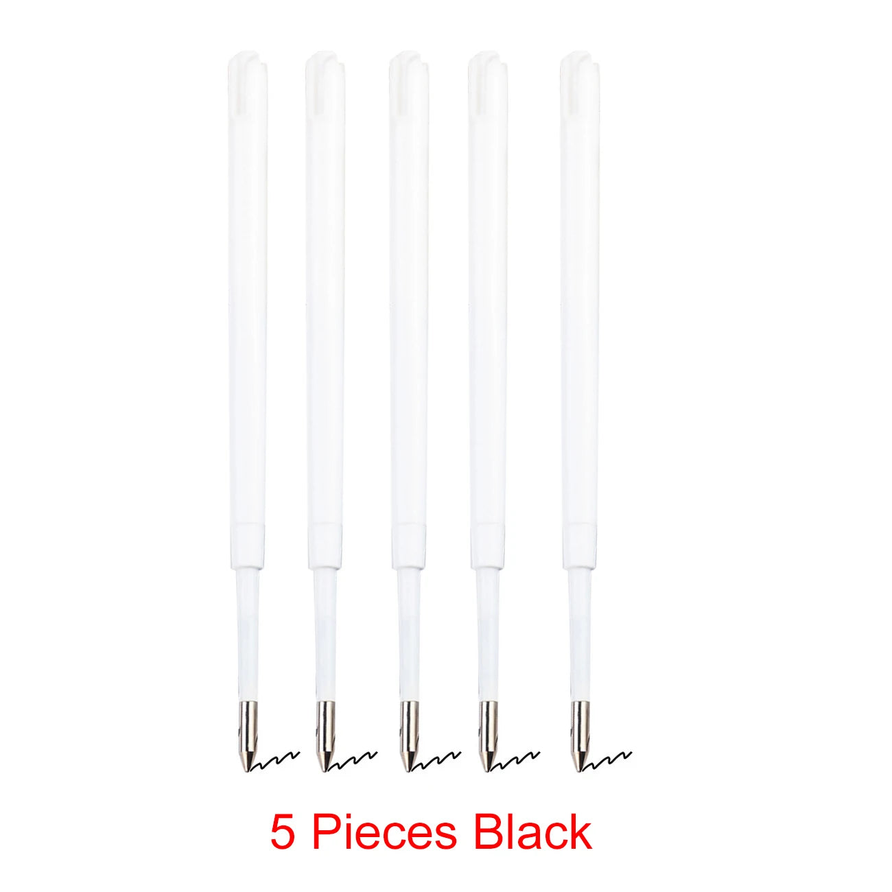 98mm1.0mm Ballpoint Pen Refills For Parker Pens Medium Point Blue Red Black Ink Rods For Writing Office Stationery