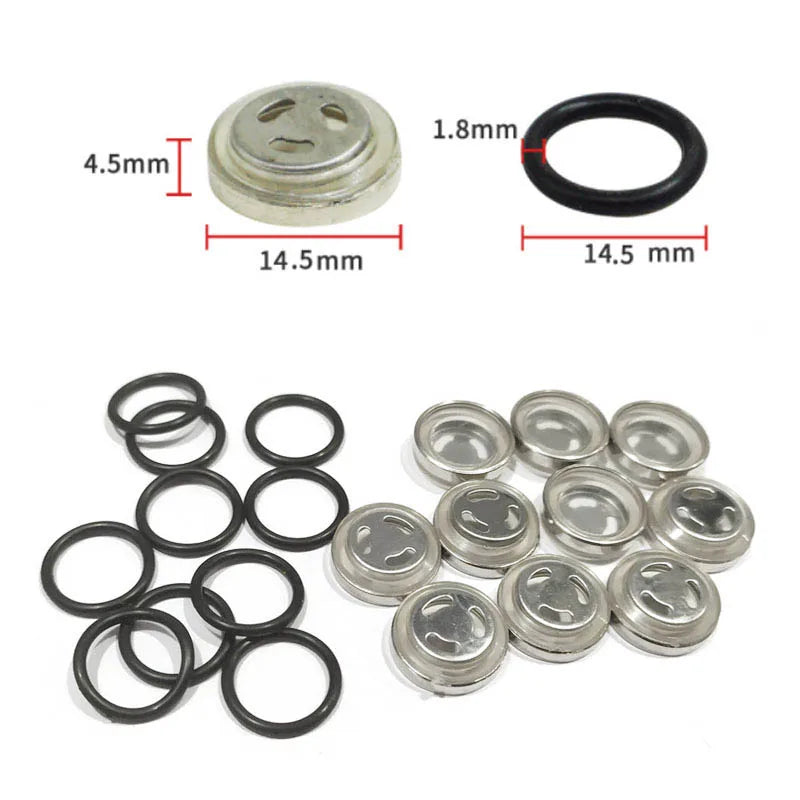 18mm/14mm/12mm/10mm Master Brake Cylinder Reservoir Sight Glass Motorcycle Dirt Bike Gasket