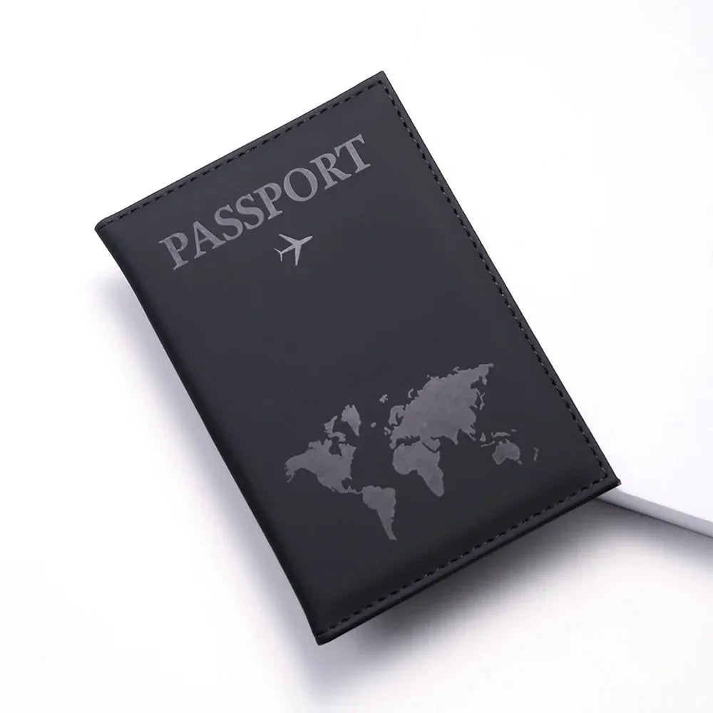 Women Fashion Pink Marble Pattern Travel Passport Cover Holder Bag Credit Cases Thin Ticket Protective Essentials Accessories