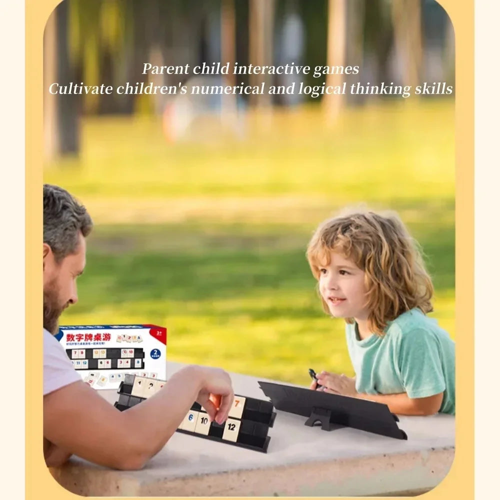 Israeli Mahjong Digital Mahjong Cards Table Game toys Leisure Gathering Multiplayer Board Games Props party game for adults