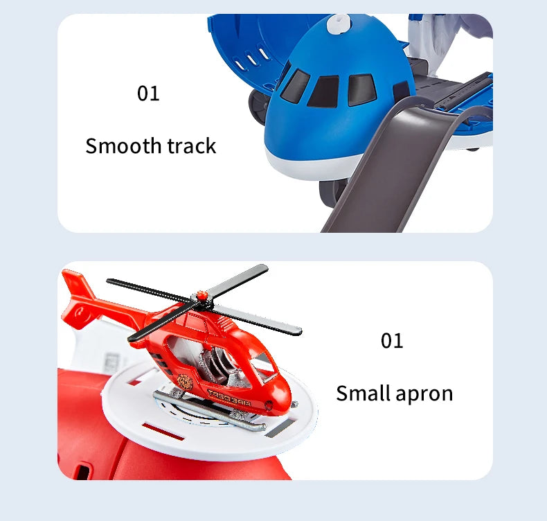 Creative and novel deformation airplane toy combination - Multiple themes, gift box packaging - Gifts suitable for boys and girl