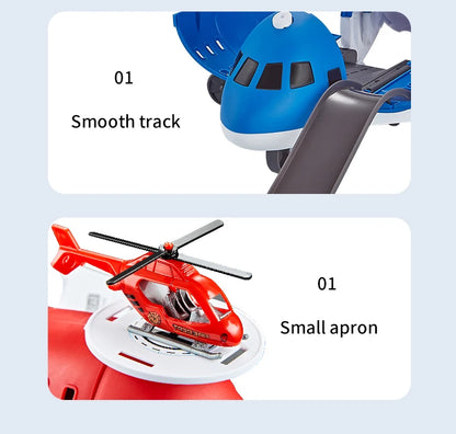 Creative and novel deformation airplane toy combination - Multiple themes, gift box packaging - Gifts suitable for boys and girl