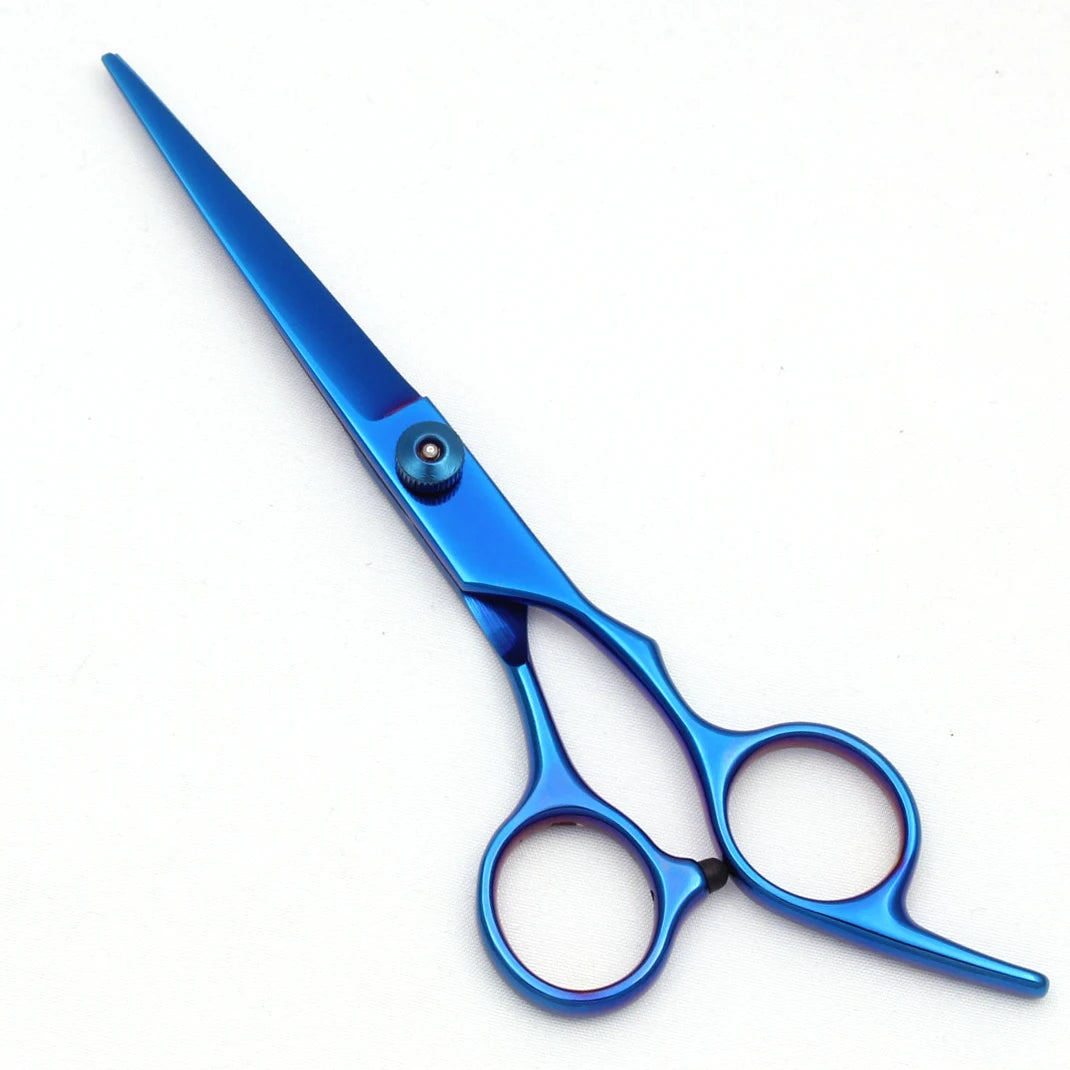 Hairdressing Scissors Japan Stainless Hair Scissors Purple Hair Cutting Scissors Barber Shop Thinning Shears Set Comb C1001