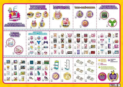 Zuru Surprise Toy My Mini Brands Kawaii Baby Food Figure Miniature Toys Mystery Blind Box Original Collectible Kids Gift Toys