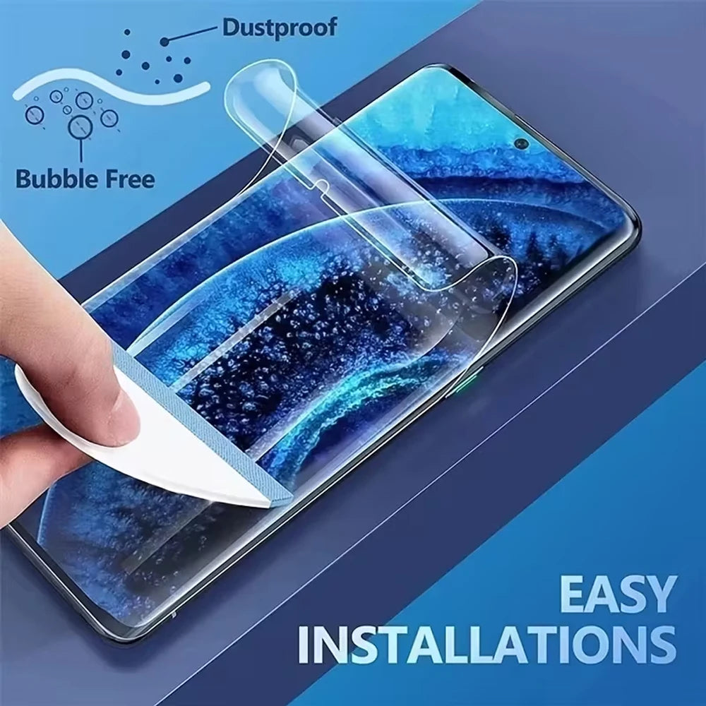 1-5pcs Full Cover Hydrogel Film For Xiaomi Redmi 13C Note 15 Pro 14 Pro 13 Pro 12 Pro 11S 10Pro Max 9 Not Glass Screen Protector