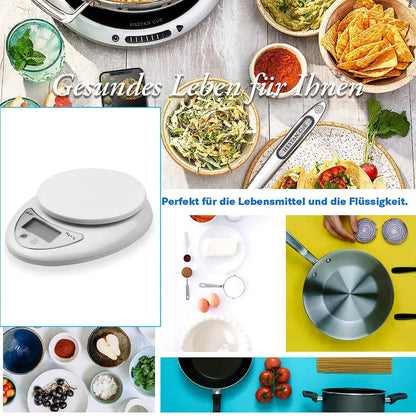 5kg/1g LED Electronic Scales Food Coffee Balance Measuring Weight Portable Digital Baking Scale Kitchen Accessories Tools