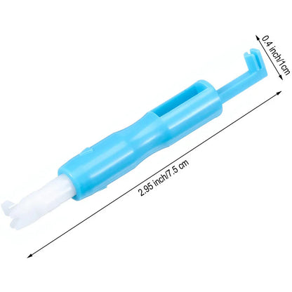 Sewing Needle Inserter Automatic Needle Quick Sewing Threader Needle Threading Tool For Sewing Machine Holds Needles Firmly