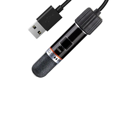 USB Mini Aquarium heating rod for Small Fish Tank 26°C Constant Temperature Aquarium Heater Submersible Thermostat Heater 10W