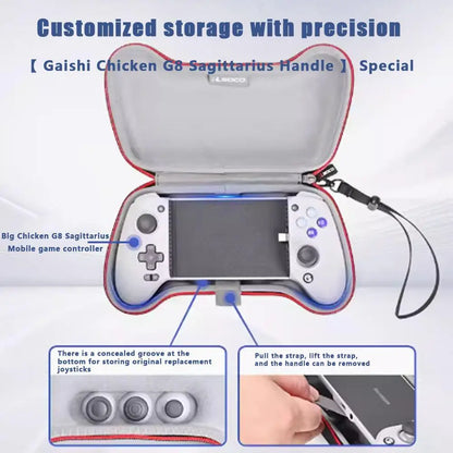 Game Controller Portable Storage Bag For Gamesir G8 Galileo Mobile Phone Gaming Controller EVA Hard Protective Carrying Case