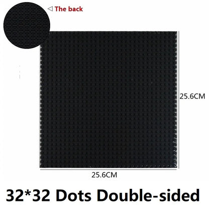 Single Double Sided Classic Base Plates Blocks Plates  32x32 16x16 16x32 Dots DIY Simulated scene Building block base Toy
