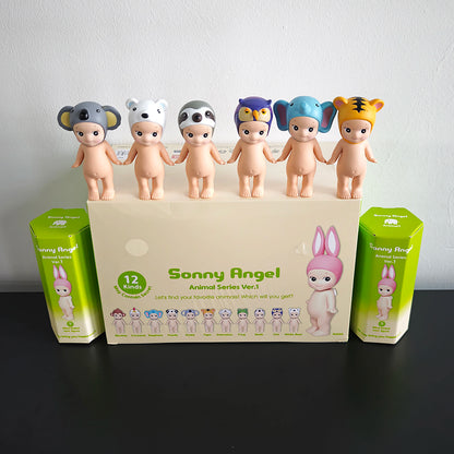 Sonny Angel Blind Box Toys Animal Series Ver.1 Anime Mini Action Figure Cute Doll Ornaments Collection Birthday Christmas Gifts