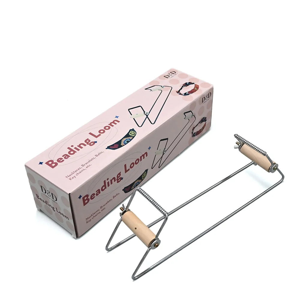 DIY Bead Loom Kit for Jewelry Bracelets Earrings Necklaces Making Handmade Beading Loom Kits Weaving Knitting Machine Craft Tool