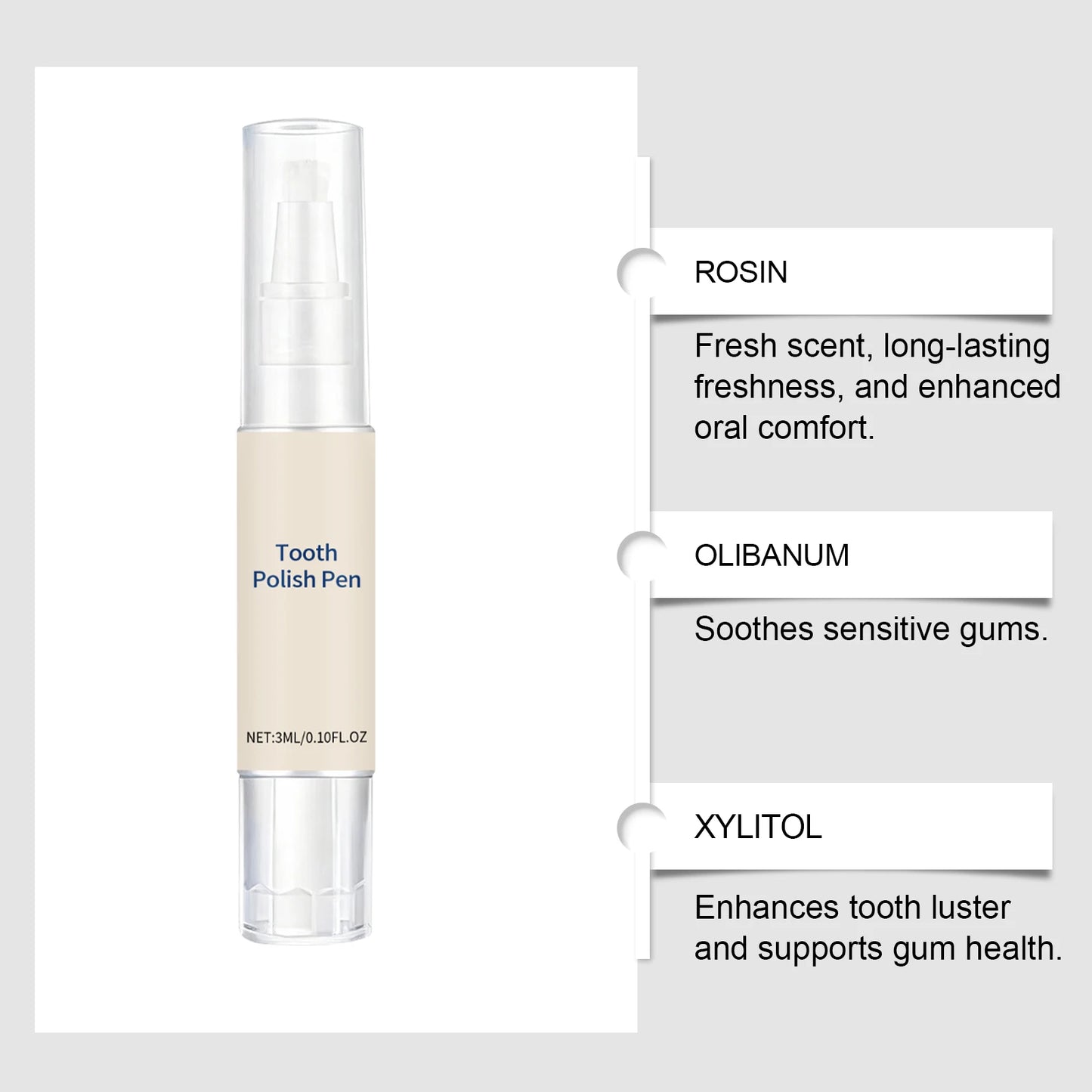 Tooth Polish Pen Dental Whitener Remove Stains Reduce Yellowing Teeth Gums Treatment Fresh Breath Tooth Brightening Serum