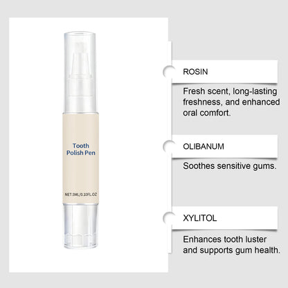 Tooth Polish Pen Dental Whitener Remove Stains Reduce Yellowing Teeth Gums Treatment Fresh Breath Tooth Brightening Serum