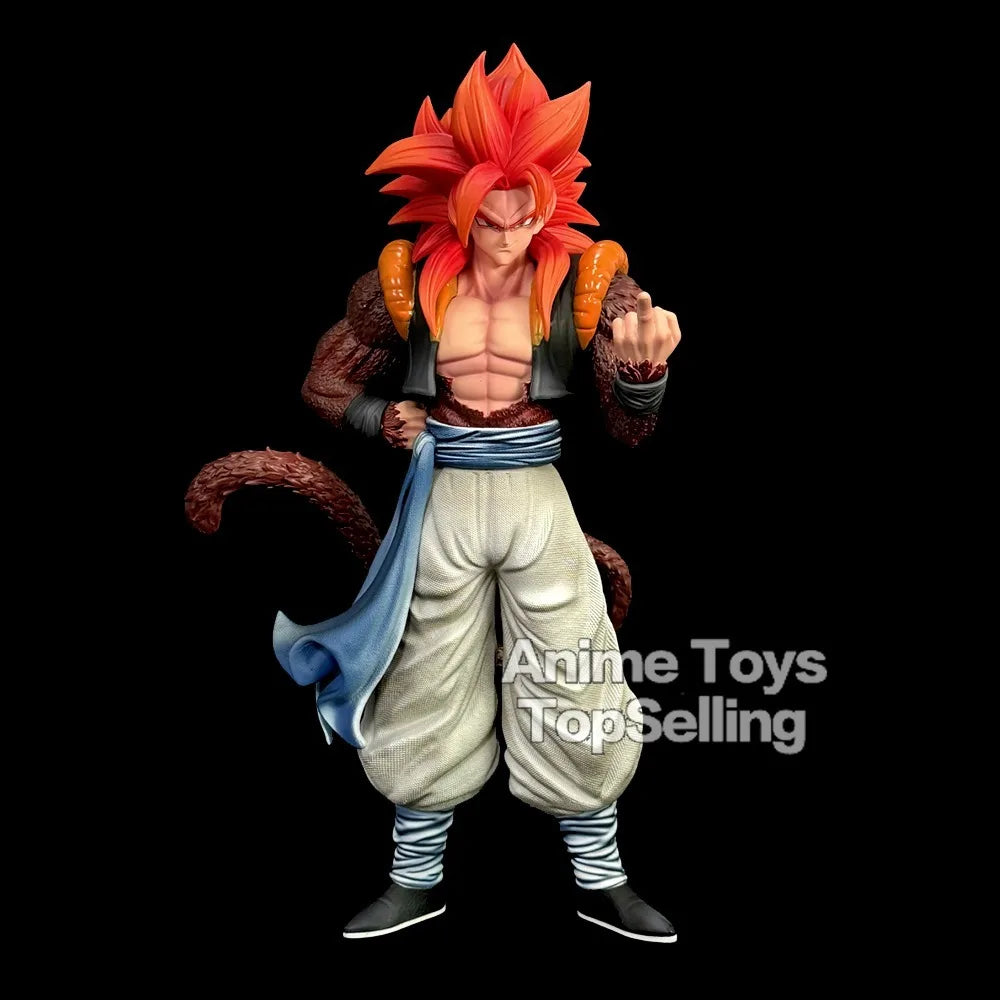Anime Dragon Ball Figure Super Saiyan 4  Son Goku Statue PVC Collection Model Toys Gifts