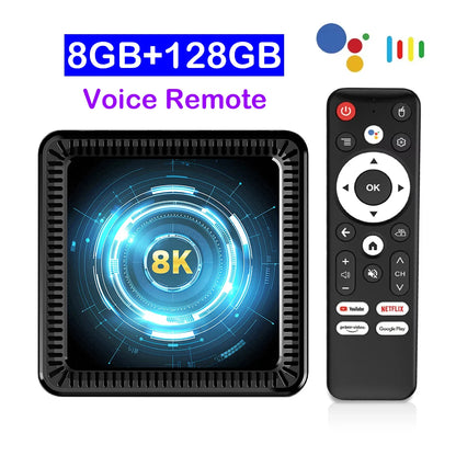 Q19 Smart TV Box Android 16 Allwinner H618 8GB 128GB 256GB Media Player Google Assistant BT6.0 Wifi 5G 8K Very Fast Set Top Box