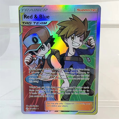 PKM Holo Proxy Cards Suicune Charizard Red & Blue Dragon Frontiers Series Foil Cards PTCG PROXY The Best Gift at a Party