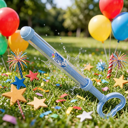 Summer Splash: Pump-Action Water Blaster! Fireworks Soaker for Beach Fights, Pool Parties & Drifting Fun.