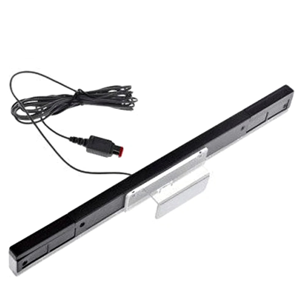 Wired Motion Sensor Receiver with Extension Cord Remote Infrared Ray IR Inductor Bar Wired Remote Sensor Bar for Nintendo Wii