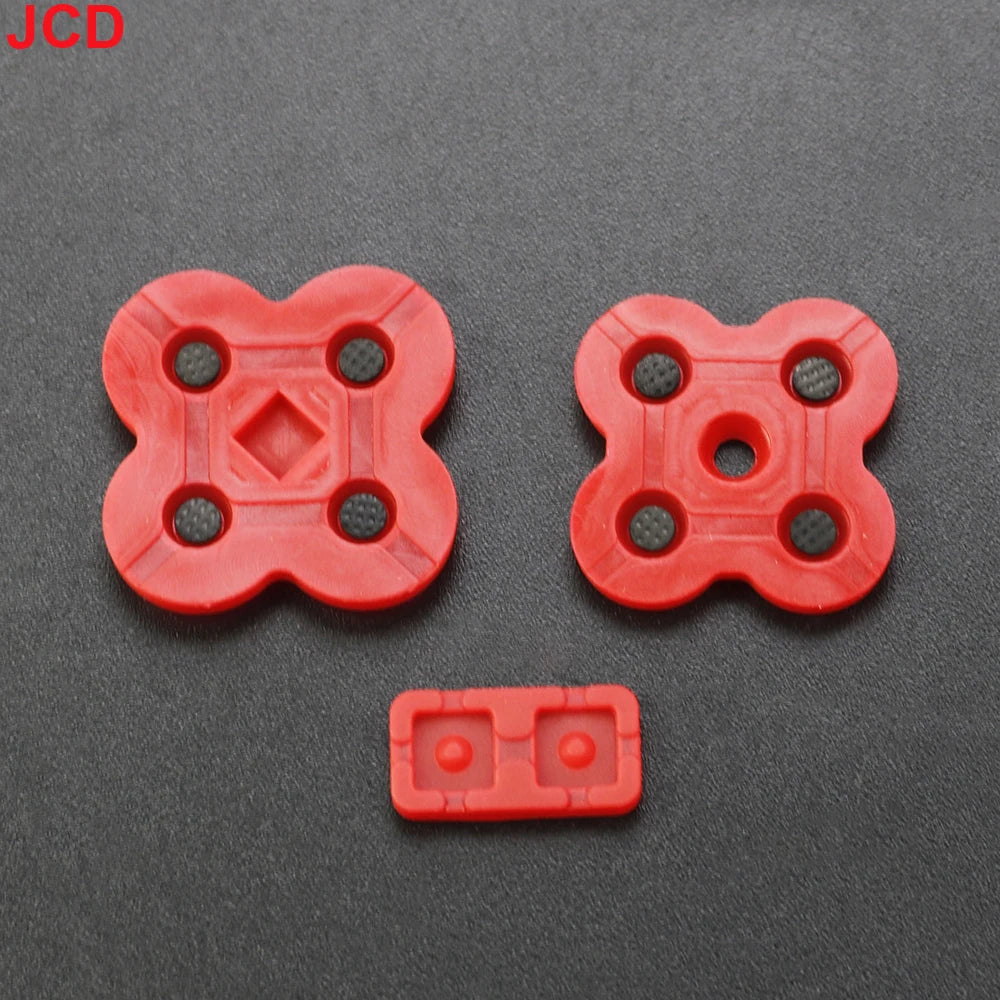 JCD 1set For DS Lite Conductive Rubber Button Pad Set Replacement Part For NDSL DSL Game Console Silicon Buttons
