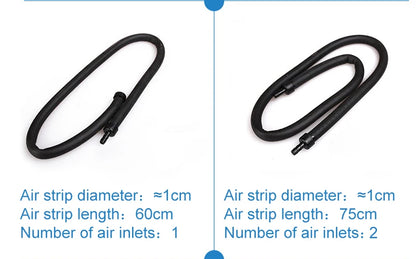 Aquarium Air Pump Oxygen Air Bubble Tube Aerator for Fish Tank Waterscape Bendable Air Stone Pipe Strip Diffuser Accessories