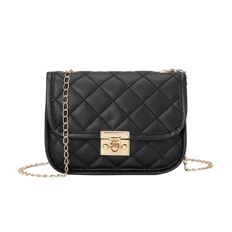 New Embroidered Bag 2024 Ladies Bags Trendy Women's Bag Cross border Small Square Bag Fashion Chain Bag