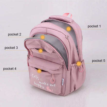 Teenage Girls School Bag Children Backpack Class Child Kids Back Pack Kawaii Bagpack Cute Women Rucksack Female Bolsas Portfolio
