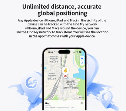 4/3/2/1Pack Beyond Bluetooth Range Tracking Locator Anti-lose Tracker for Apple Find My voice Find Luggage Key For IOS iPhone