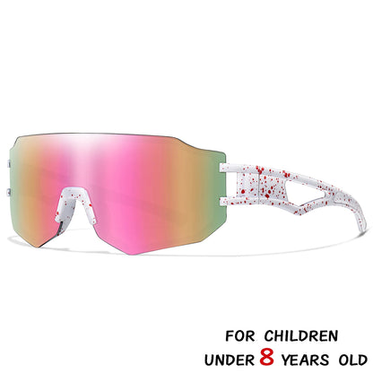 3-8 Years Old Boys And Girls Riding Outdoor Sports Kids Cycling Sunglasses UV400 Children Camping Goggles Fishing Bike Eyewear