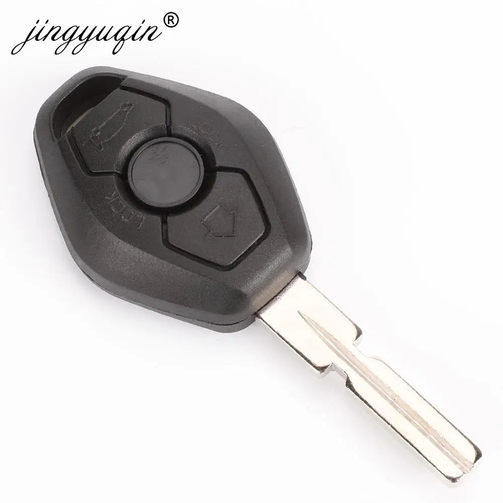 jingyuqin EWS Sytem Car Remote Key for BMW E38 E39 E46 X3 X5 Z3 Z4 1/3/5/7 Series 315/433MHz ID44 Chip Keyless Entry Transmitter