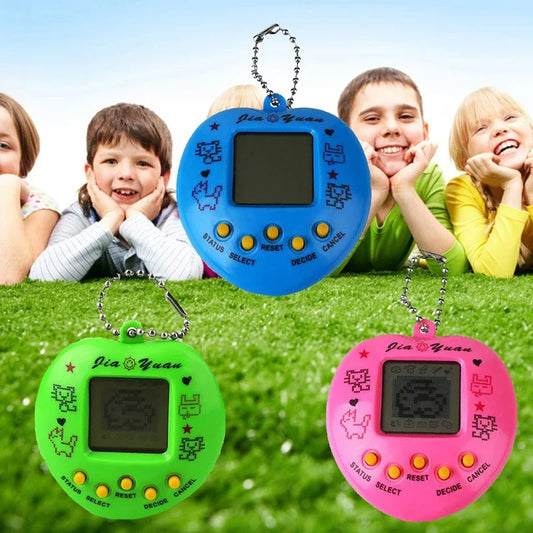 Kids Electronic Pets Game Tamagotchi Handheld Game Console Toy in Russian Original German Spanish Polish Virtual Digital Pet Toy