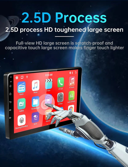 7 9 10"2 Din Car Audio Android 13 Android auto Wireless Carplay 64G Automotive Multimedia Player BT GPS Car intelligent Systems