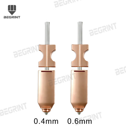 For FlashForge Ad5x Nozzle HTR 550°C Hardened 0.25 0.4 0.6 0.8 32mm³/s High Flow Ad5x Accessories Quick-Detachable Ad5x Hotend