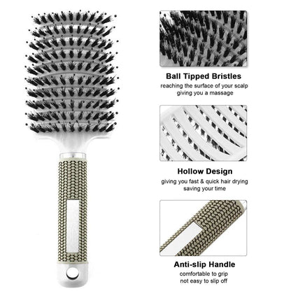 Magic Scalp Massage Brush Detangling Hair Brush Women Wet Curly Hair Comb Fluffy Salon Hairdressing Combs Barber Styling Tools