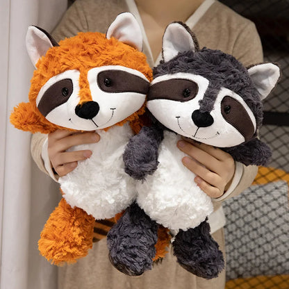 25cm Gray Raccoon Plush Toy Lovely Raccoon Cute Soft Stuffed Animals Doll Pillow For Girls Children Kids Baby Birthday Gift