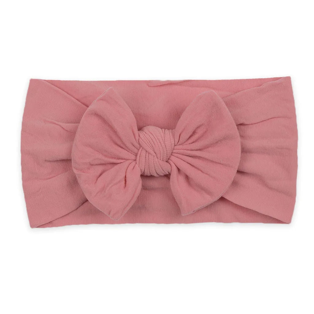 Baby Headband Girls Headwear Hair Accessory Bow Knot Bandage Infant Newborn Toddlers Clothes Kids Rabbit Ear Photo Props