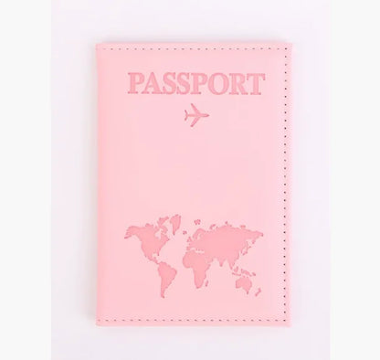 Women Men RFID Vintage Business Passport Covers Holder Multi-Function ID Bank Card PU Leather Wallet Case Travel Accessories